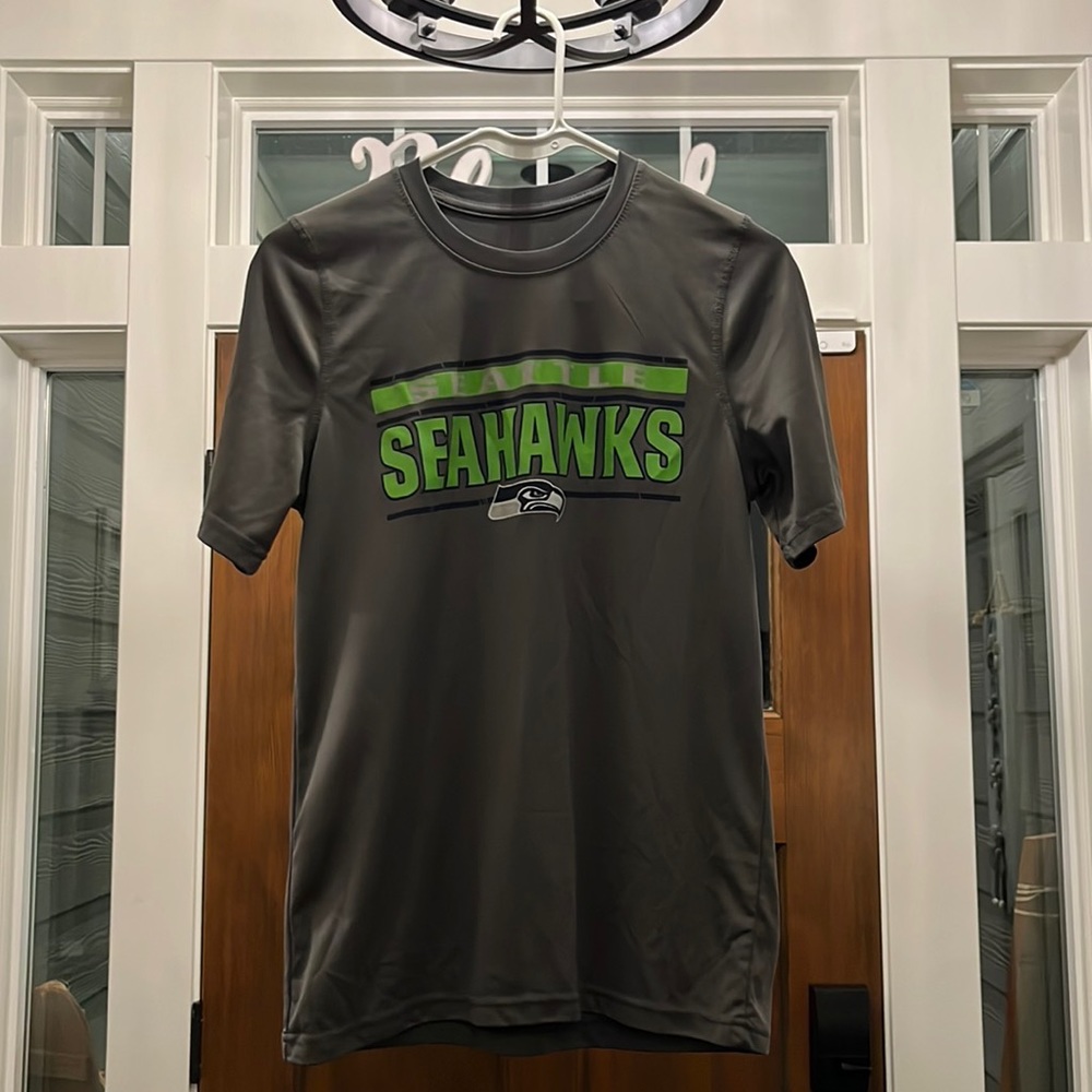 Seahawks Dry Fit Tee Shirt - Size Youth large